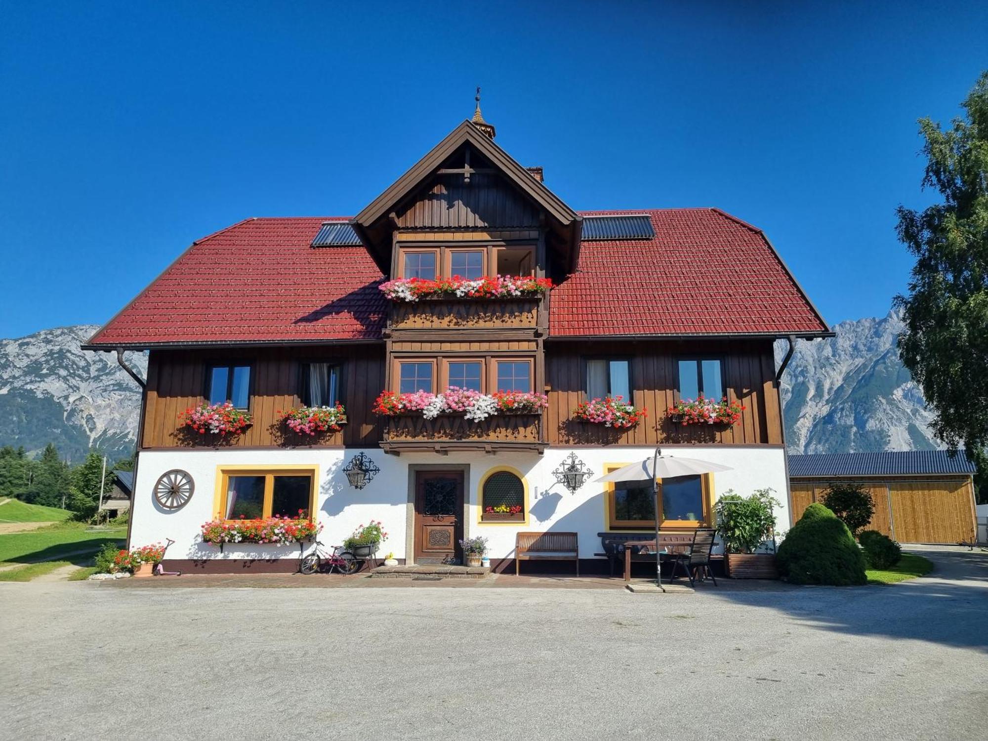 Kulmerhof - Farm Appartement Pruggern Buitenkant foto