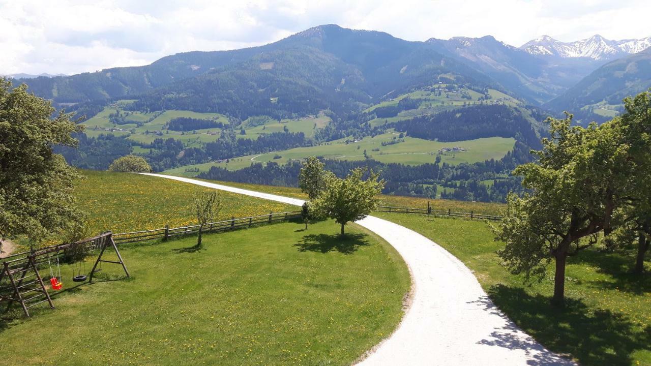 Kulmerhof - Farm Appartement Pruggern Buitenkant foto